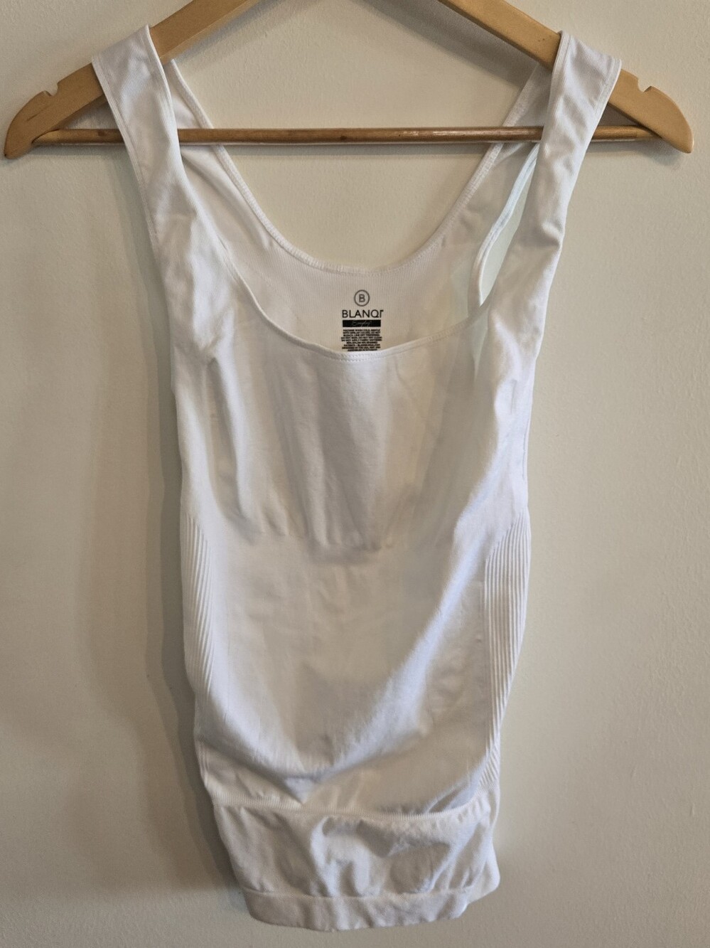 BLANQI White Seamless Maternity Support Tank NWOT
